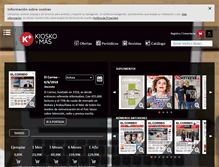 Tablet Screenshot of elcorreo.kioskoymas.com