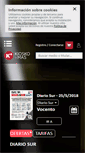 Mobile Screenshot of diariosur.kioskoymas.com