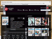 Tablet Screenshot of laverdad.kioskoymas.com